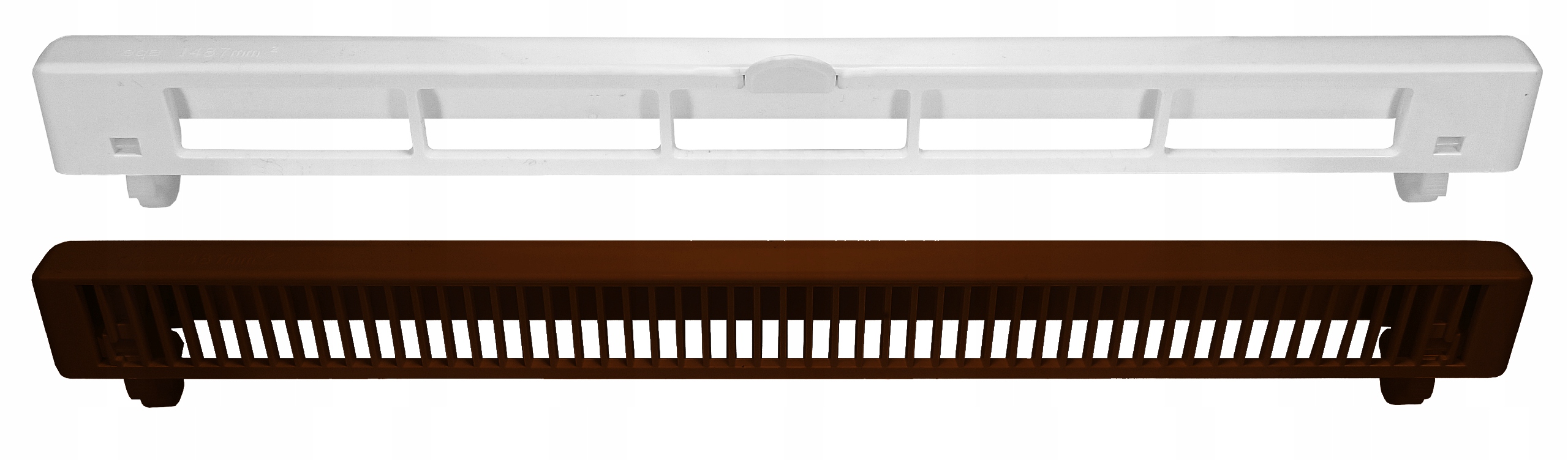 Nawiewniki do okna Slimline 2000 CIEMNY BRĄZ/BIAŁY Rodzaj nawiewnik