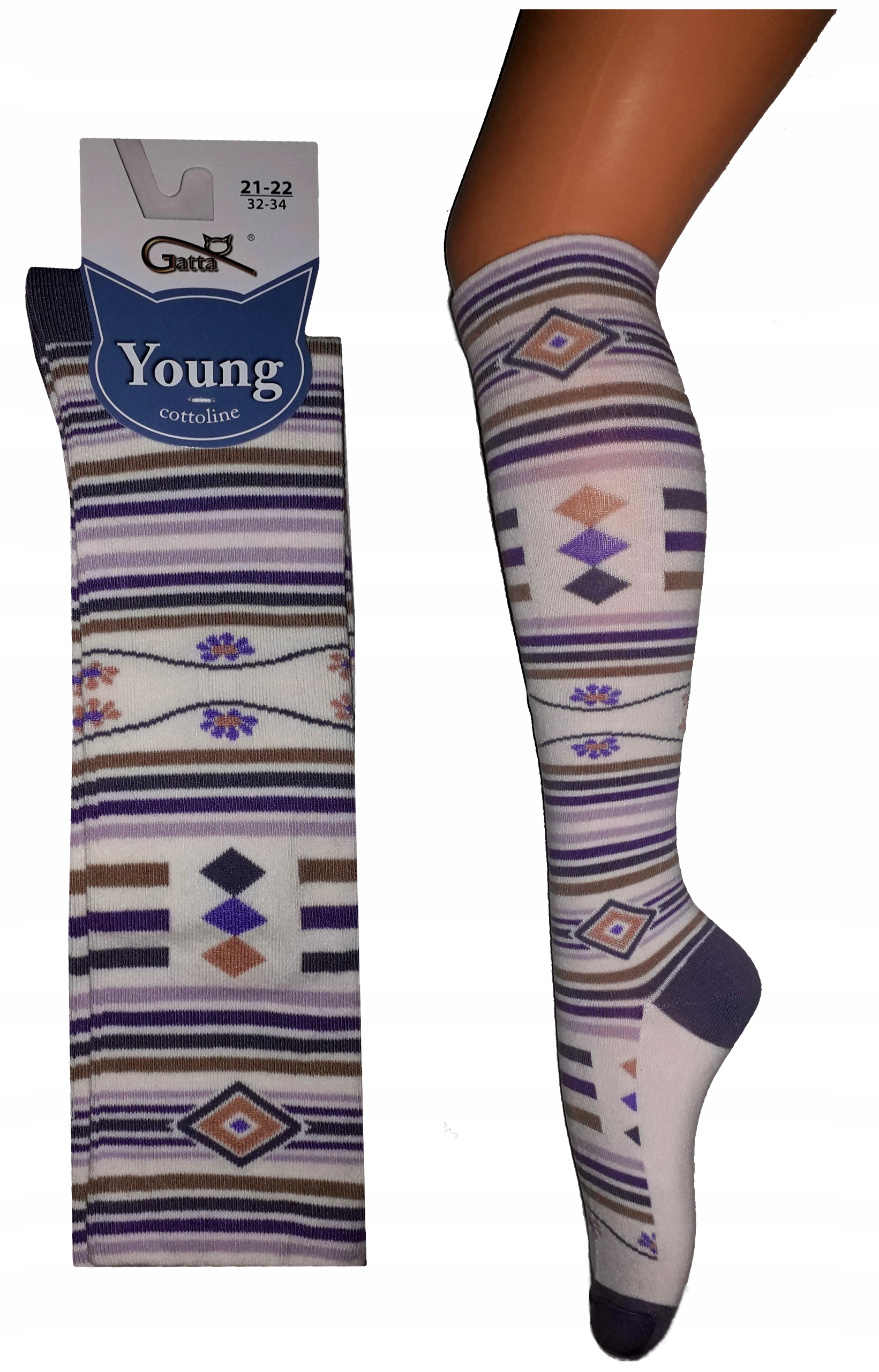 

Gatta podkolanówki skarpetki #B16 * 23/24 cm 35-37