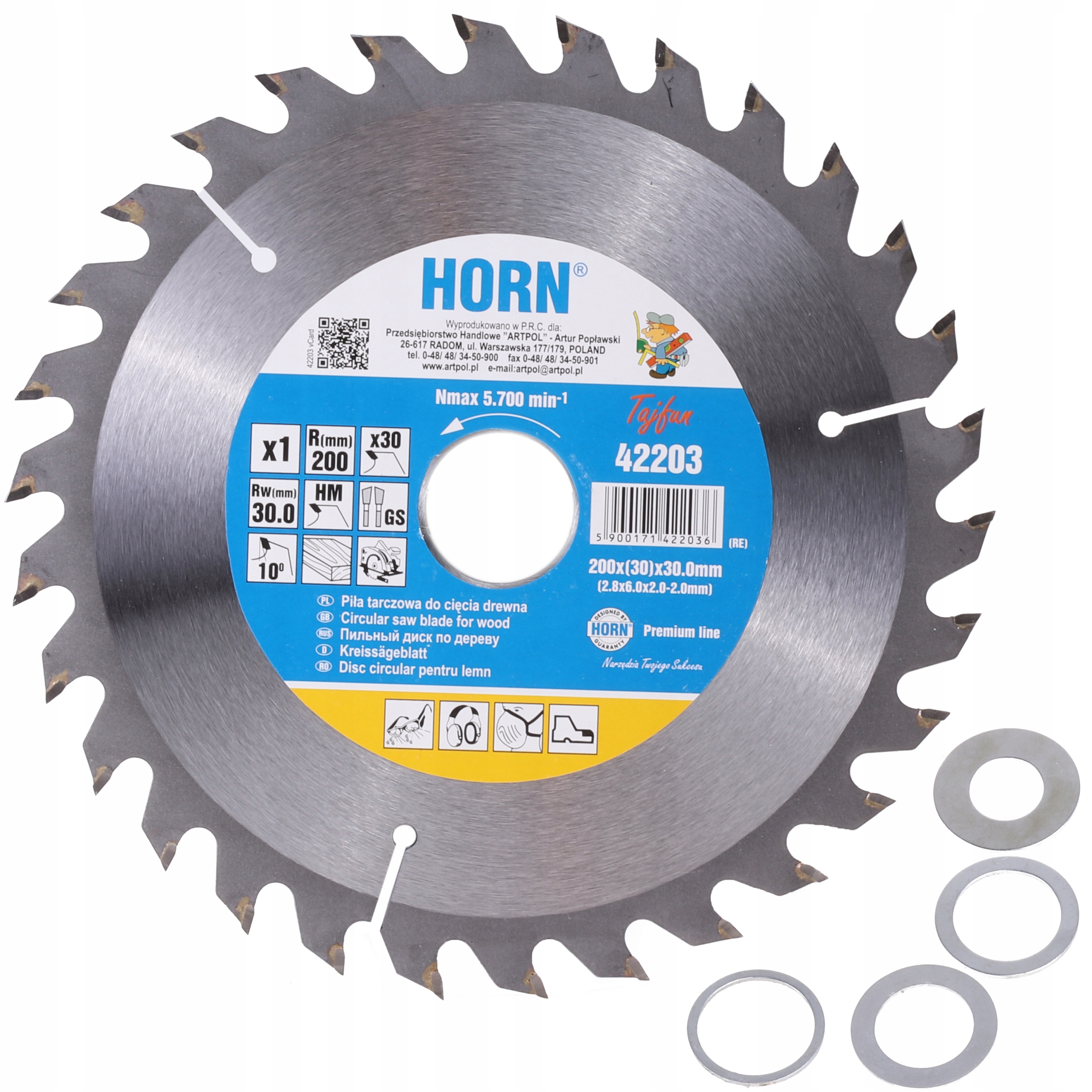 

Tarcza Widiowa 450x30,0 Piła Do Cięcia Drewna 30 T
