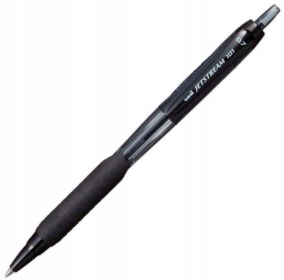 

Czarny Długopis Kulkowy Automatyczny Uni SXN-101
