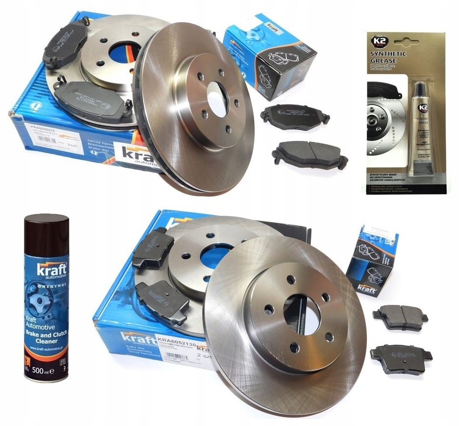 6042210 - Диски колодки спереду і ззаду для FORD Mondeo III mk3 04-07