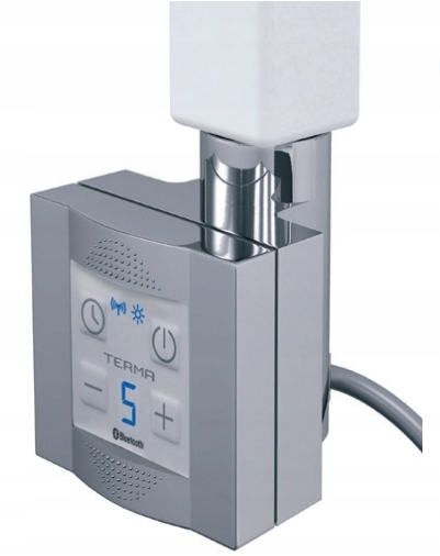 Terma Ohrievač KTX-4 Blue Chrom Bluetooth; jednoduchý kábel bez zástrčky