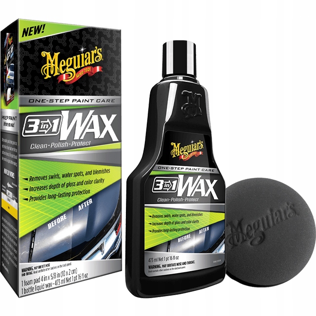 Meguiar s 3 in 1 Wax wosk samochodowy