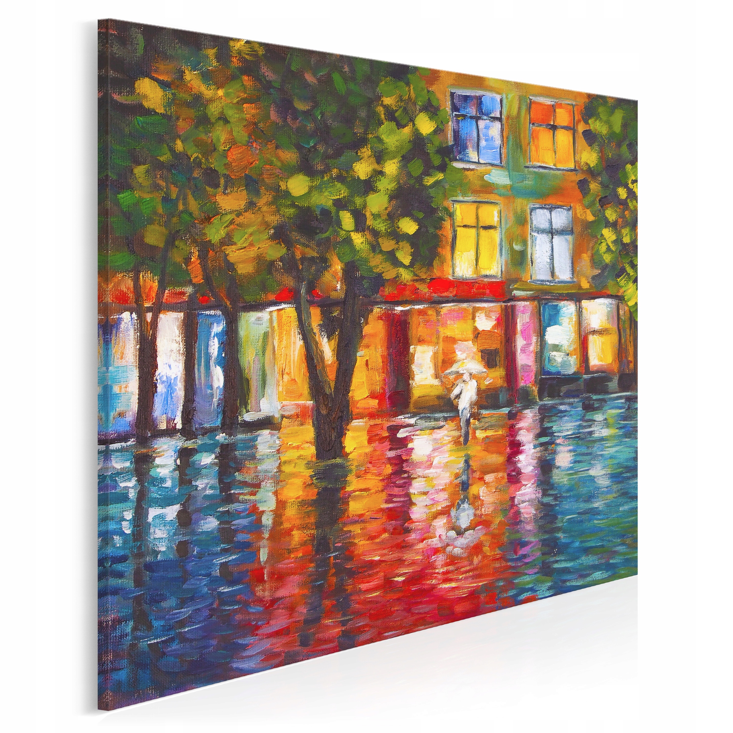 

78803 Obraz do salonu Ulica Odbicie Miasto