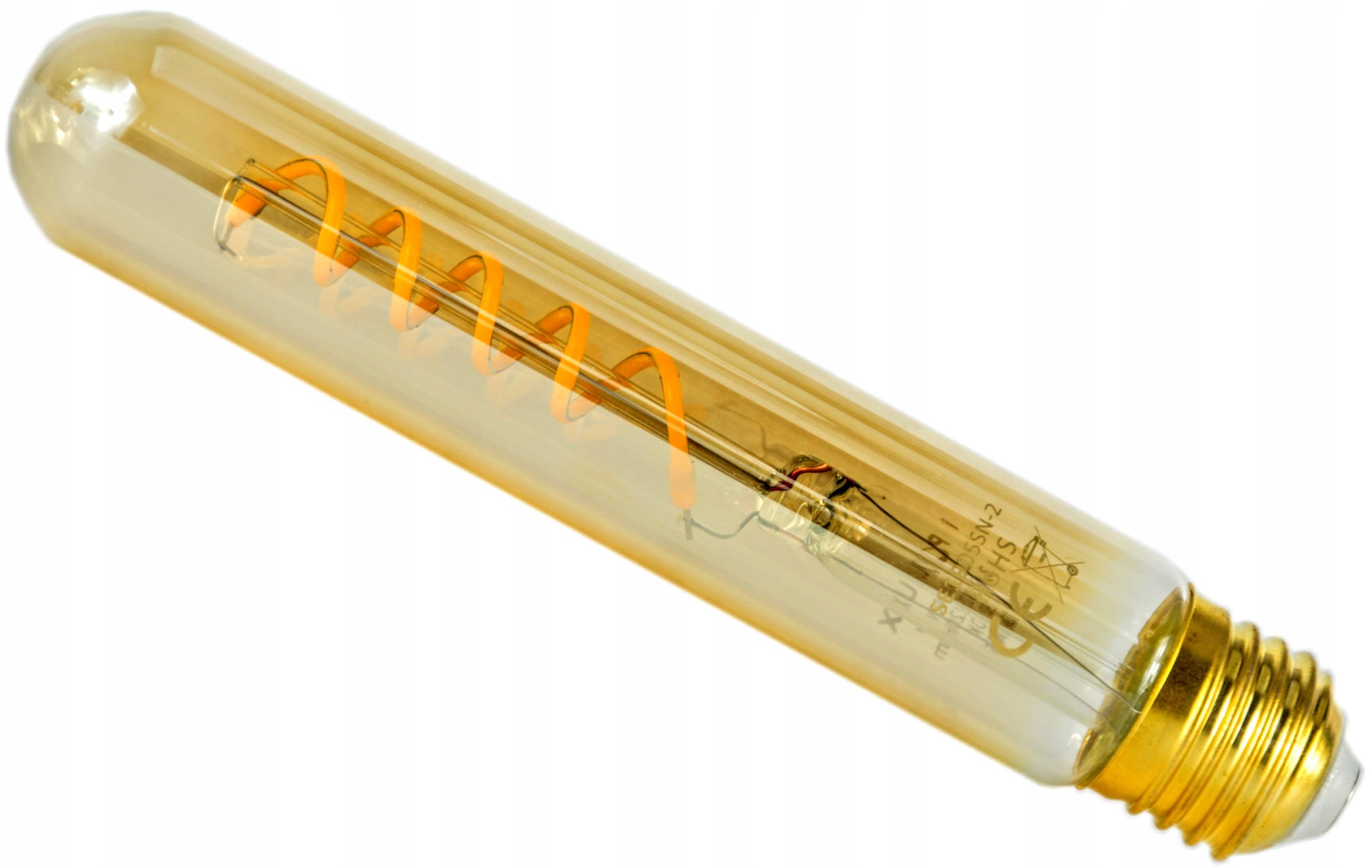 

żarówka vintage Led długa laska 18cm pająk edison