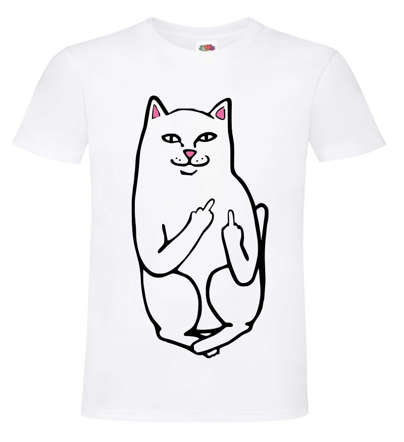 

Kot "Fuck You" :-) T-shirt koszulka