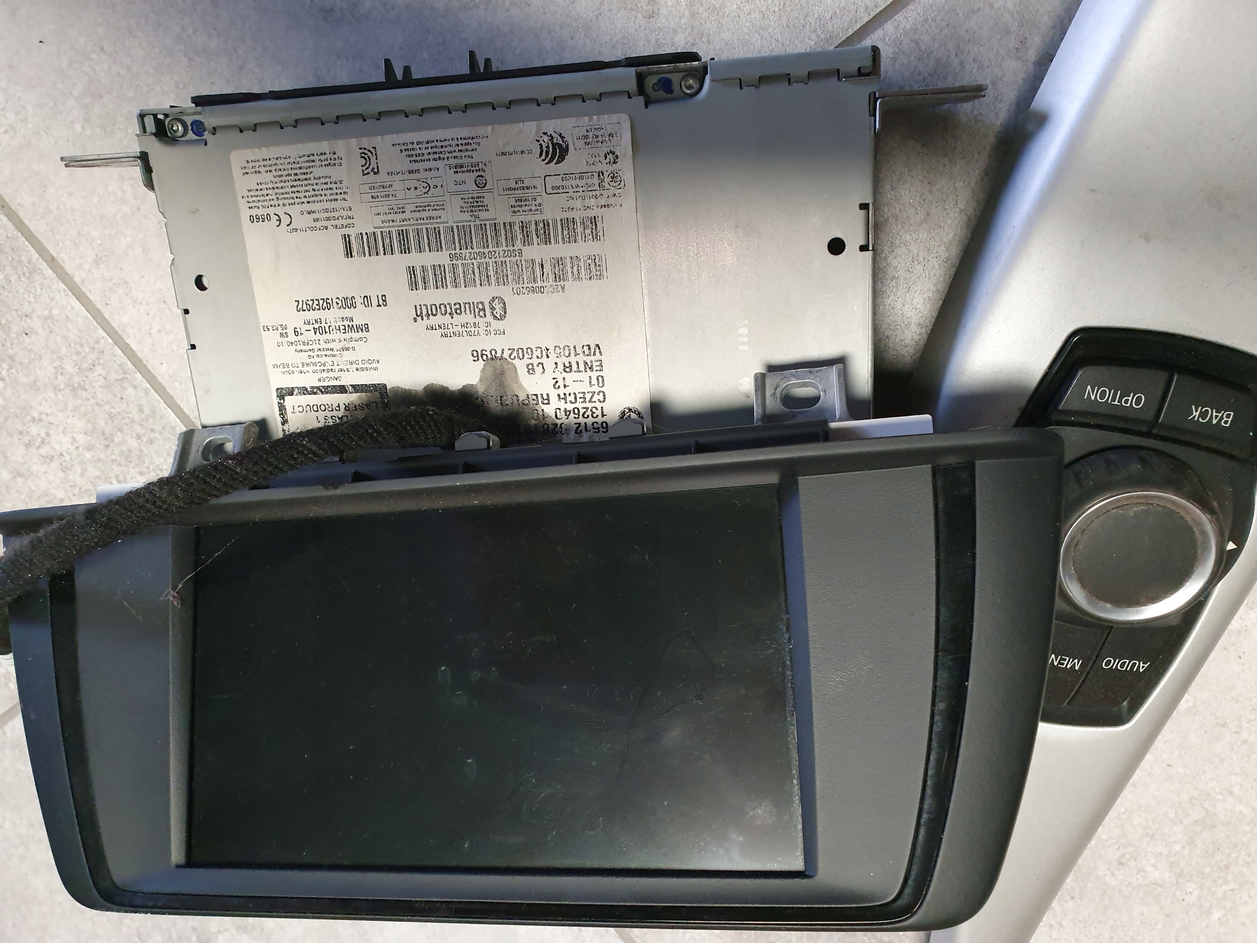 RADIO BMW F20 F21 IDRIVE MONITOR WYSWIETLACZ LCD 6w626w6788 za 599 zł z