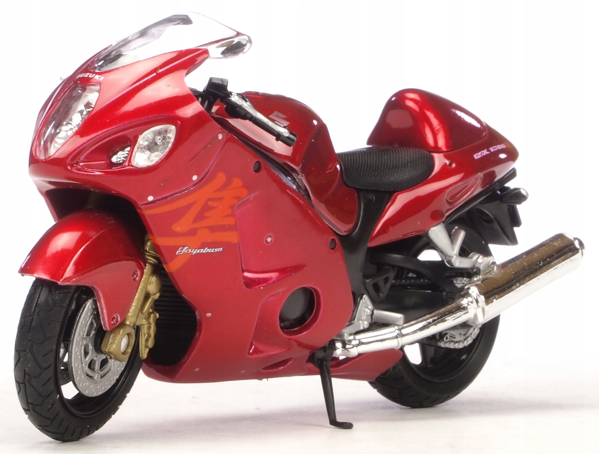 MOTOCYKL MOTOR SUZUKI HAYABUSA WELLY 1:18 ŚCIGACZ Marka Dromader