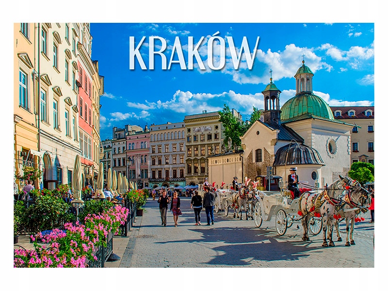

Kraków Rynek Taxi Magnes na lodówkę