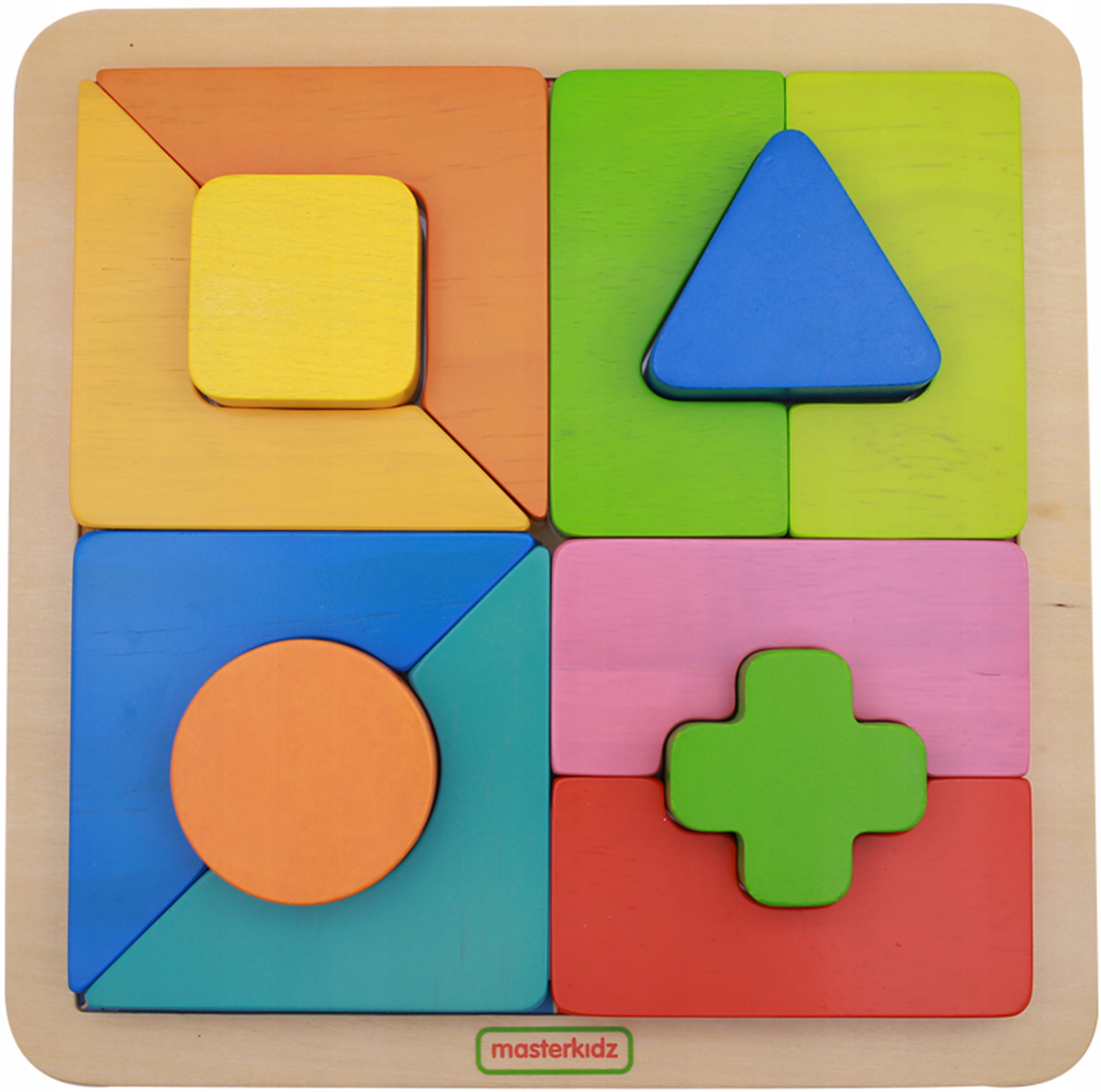 

Masterkidz Puzzle Układanka Kształty I Kolory Edu