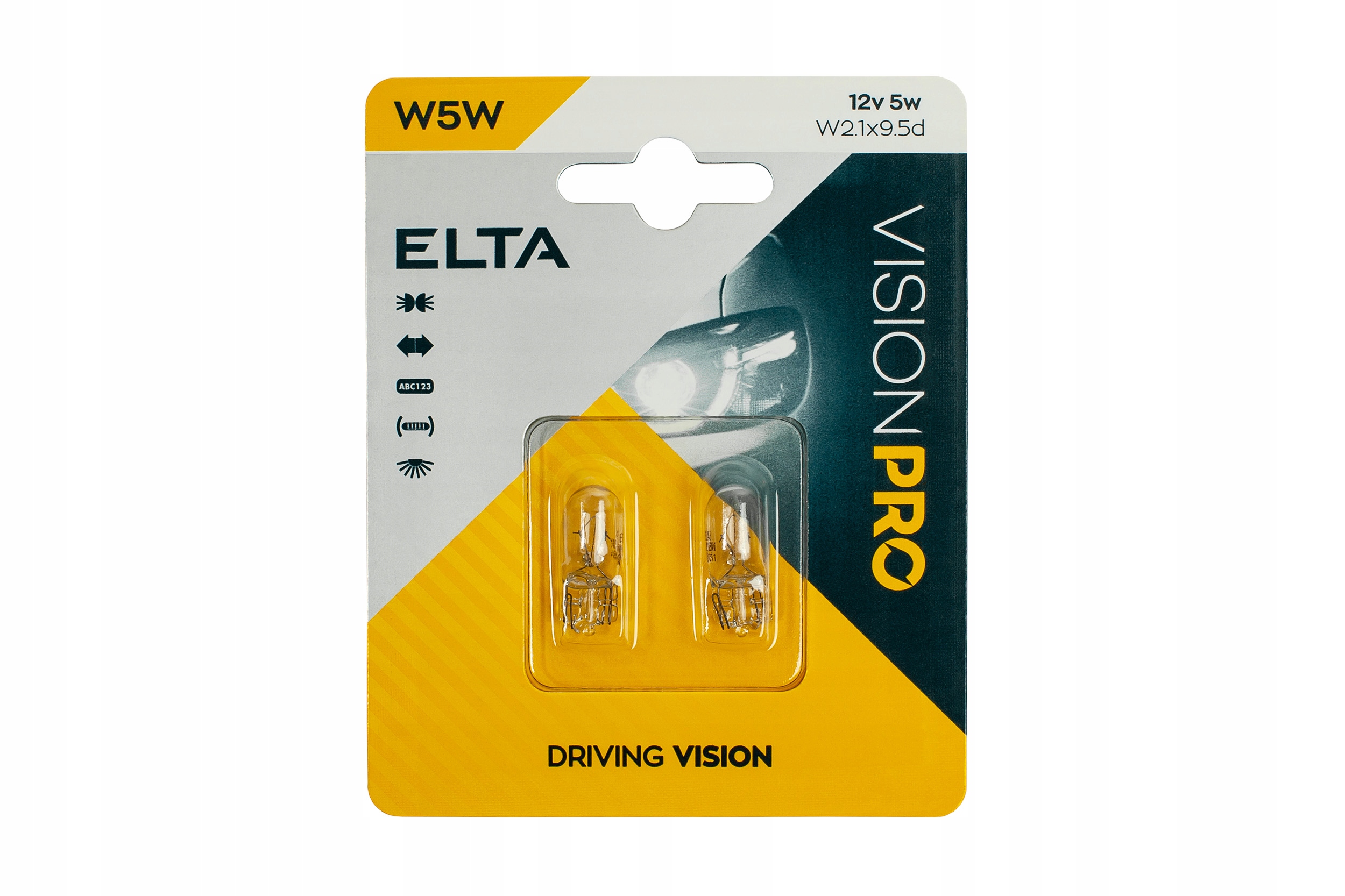 ŻARÓWKA ELTA VISION PRO W5W 12V