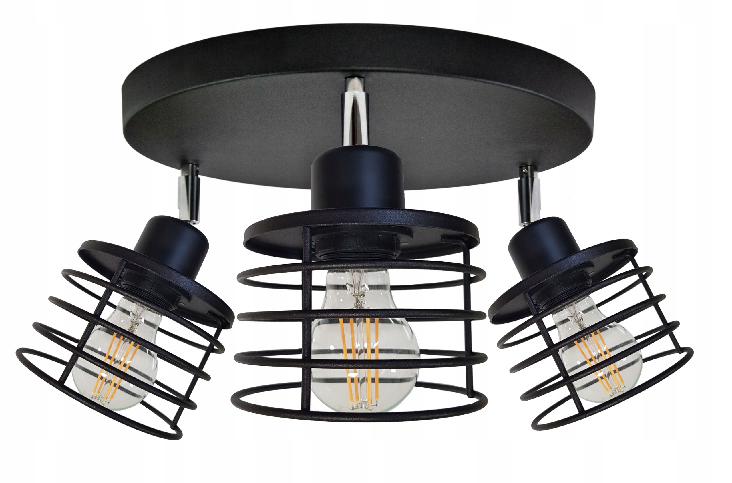 

Lampa Plafon Żyrandol Led regulowany Sprężyna Czar