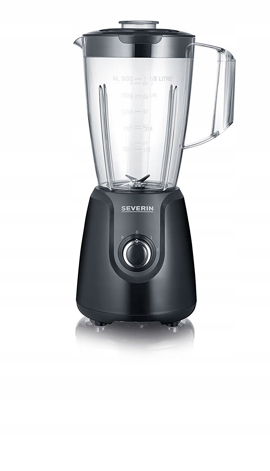Severin Sm 3707 Stolní mixér, 600 W, černý, 1,5 l