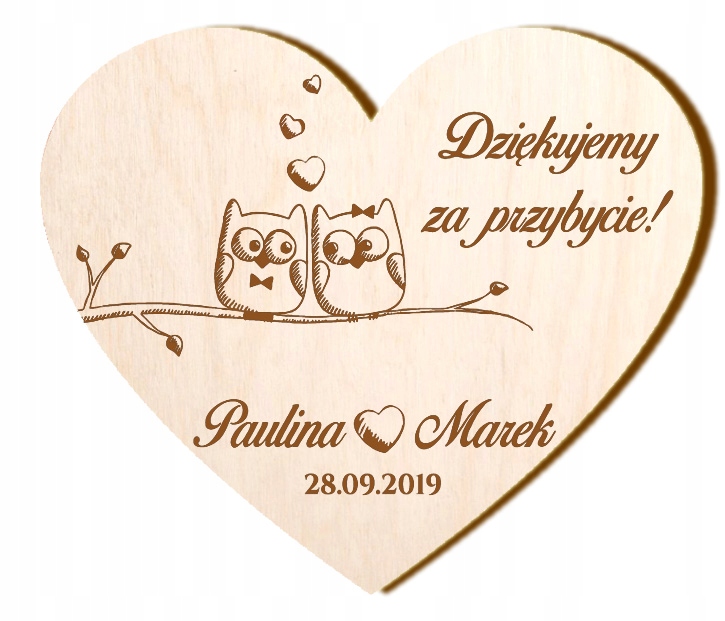 

Podziękowanie Dla Gości Magnes Ślub Wesele