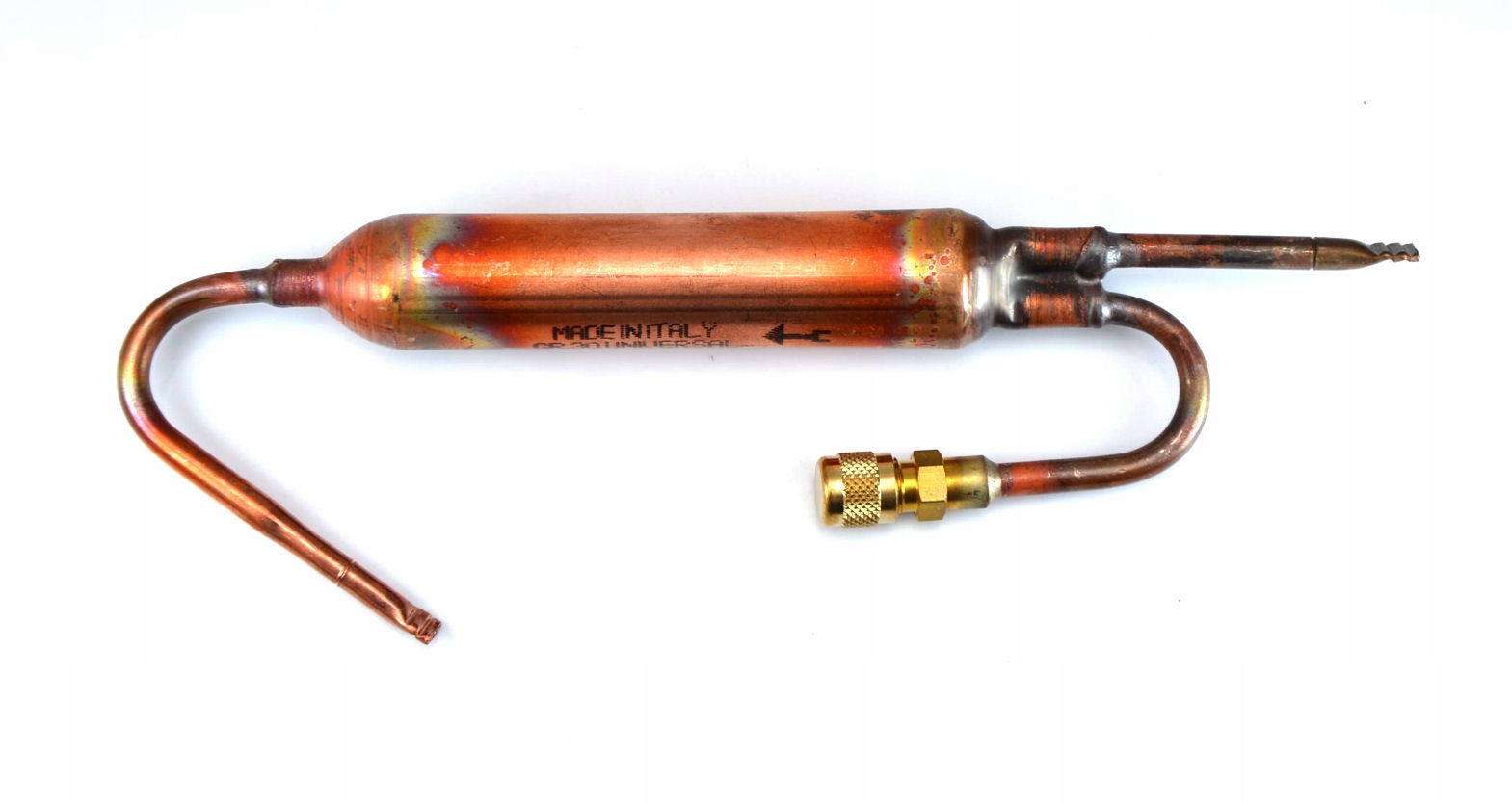 

Filtr odwadniacz lodówkowy 30g z zaworkiem Avx 6x6