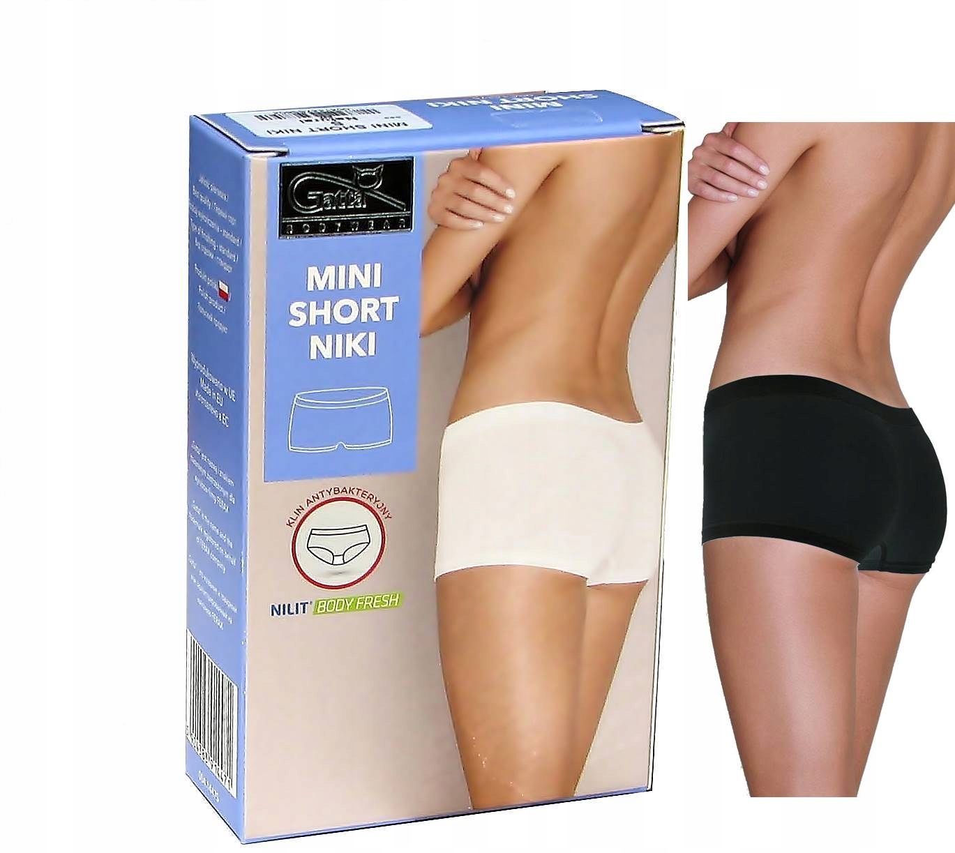 

Gatta Mini Szorty Niki Damskie Bezszwowe r.S