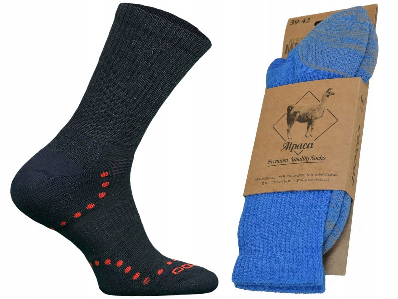 

Skarpety Light Hiker 65% Wełna Alpaca + Merino 35