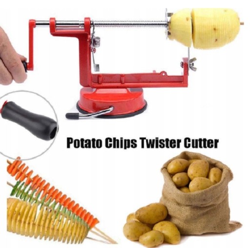 

Maszynka Do Chipsów Zakręcona Frytka Ziemniak