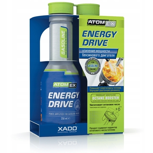 

Energy Drive dodaj oktanów i mocy benzynie, Xado