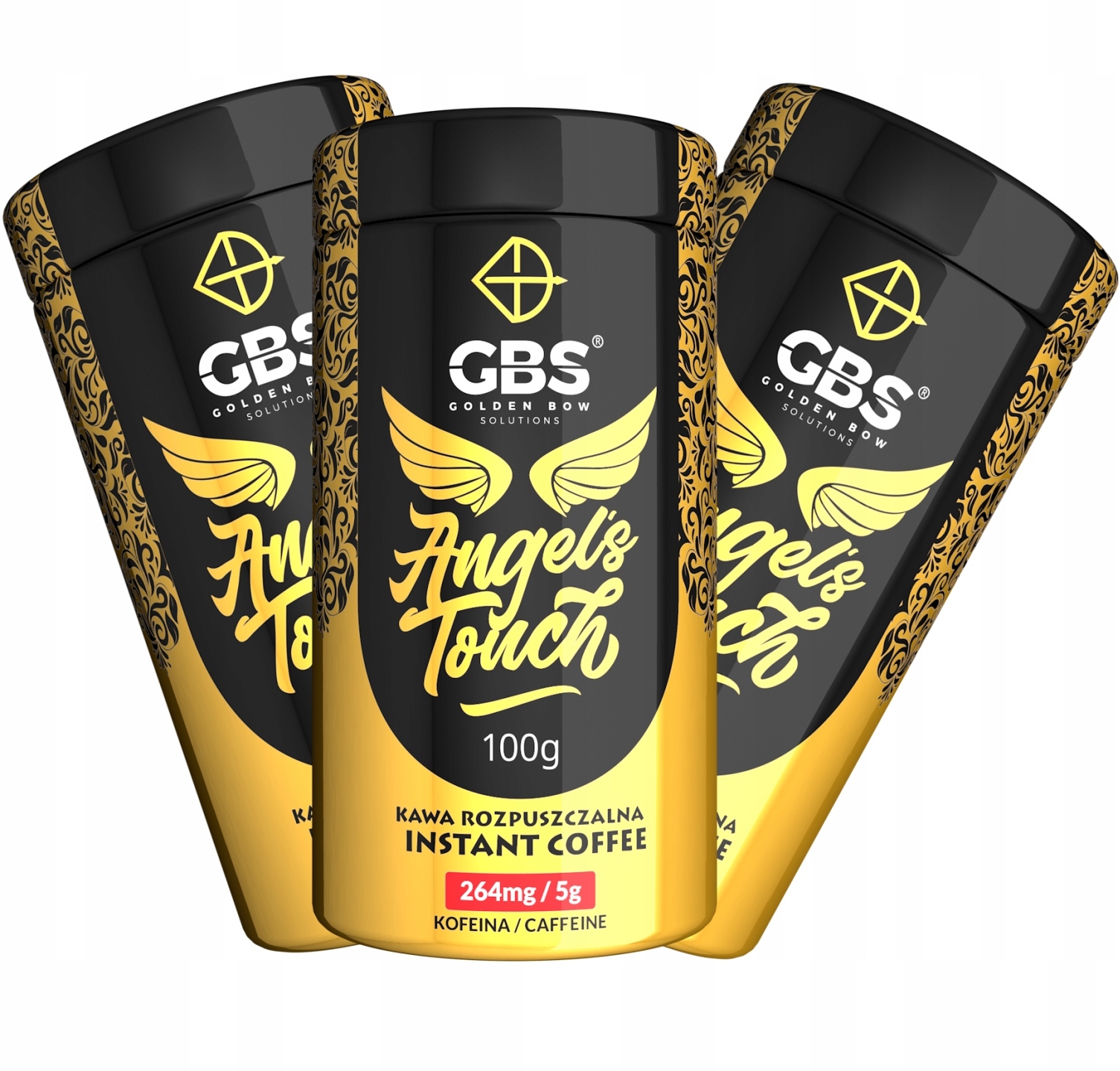 Káva Gbs Angel's Touch Rozpustná 3PAK 3x100g.