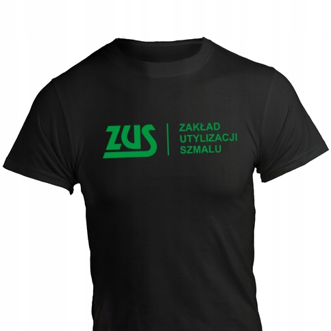 

Koszulka zakład utylizacji szmalu Zus XL
