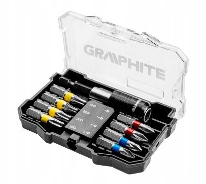 

Graphite Końcówki wkrętakowe zestaw 10 szt 56H614