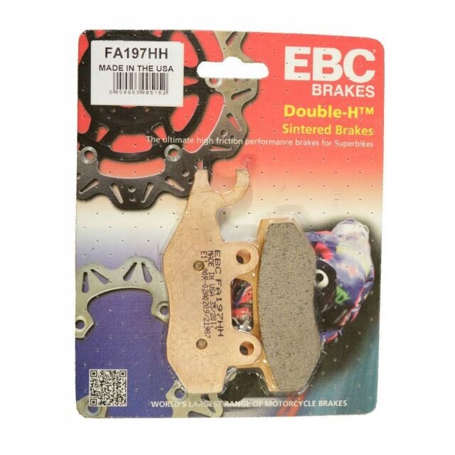 ГАЛЬМІВНІ КОЛОДКИ EBC FA197HH VARADERO 125 SHADOW