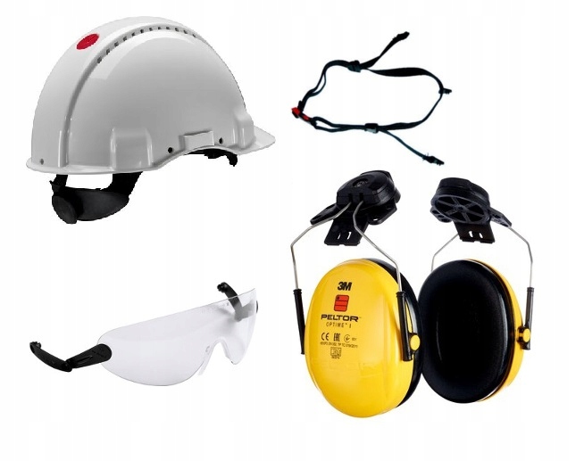 

3M Kask Hełm Ochronny G3000 Peltor Optime Zestaw