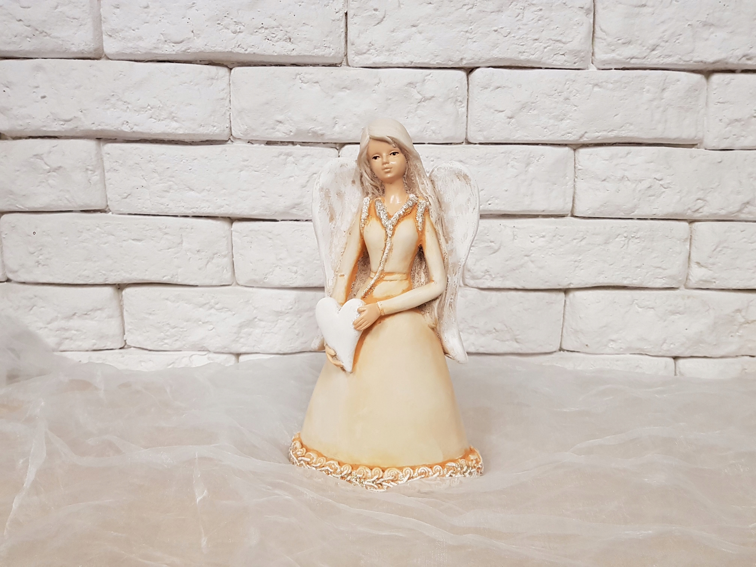 ANIOŁEK dekoracja gipsowa upominek Figurka Producent inna