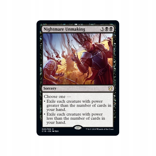 Mtg Nightmare Unmaking (Rare)