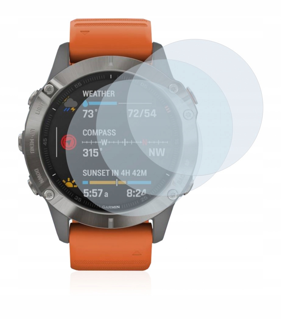 Garmin Fenix 6 PRO Folia ochronna x3