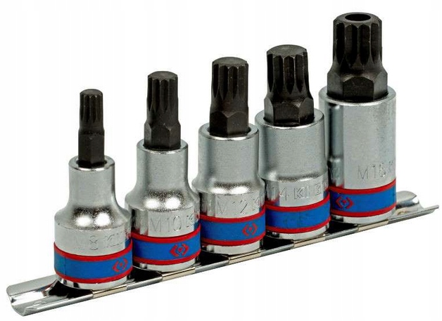 

Nasadki zestaw 1/2 Spline M8-M16 5szt King Tony
