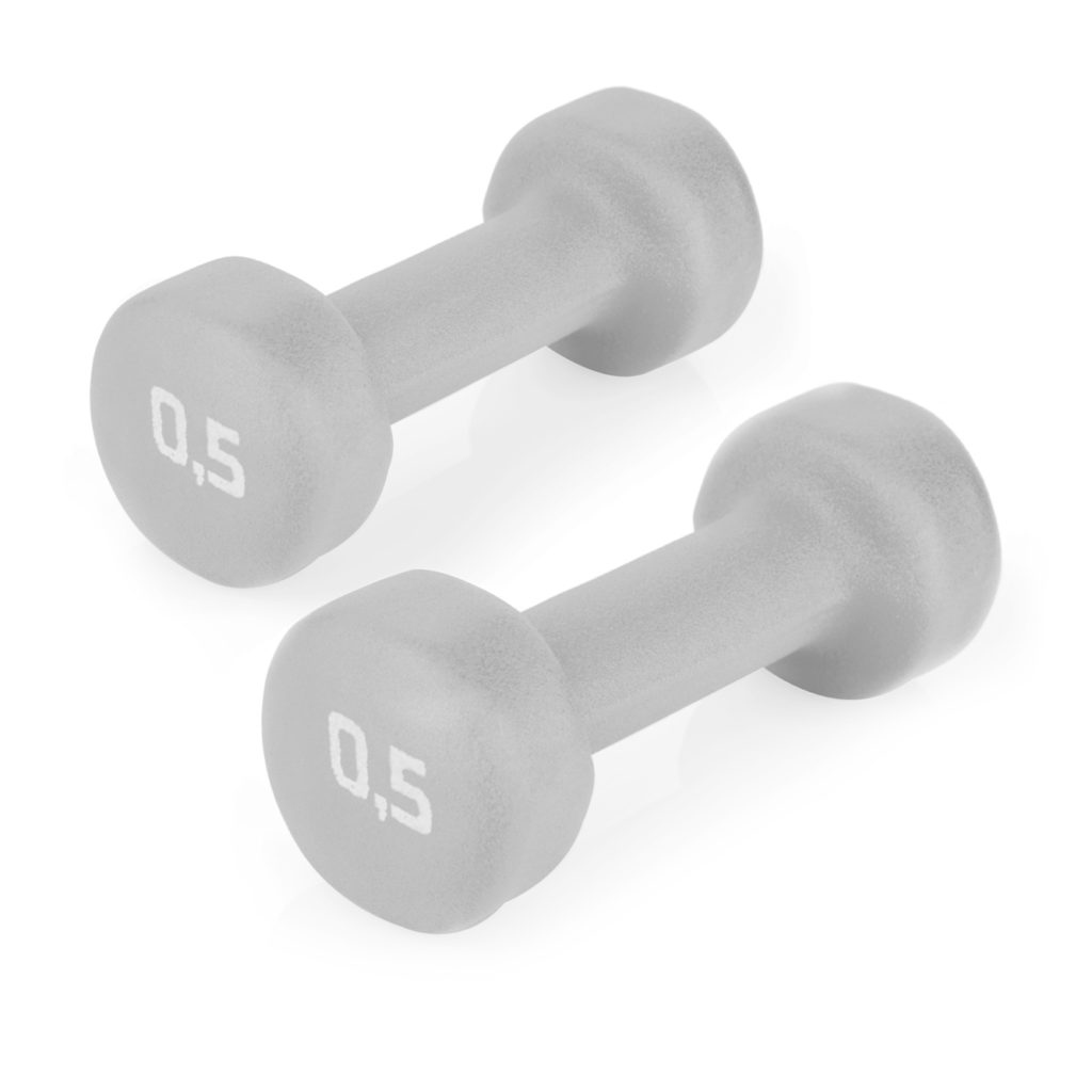 

Spokey Shape IV - Zestaw hantli winylowych 0.5 kg