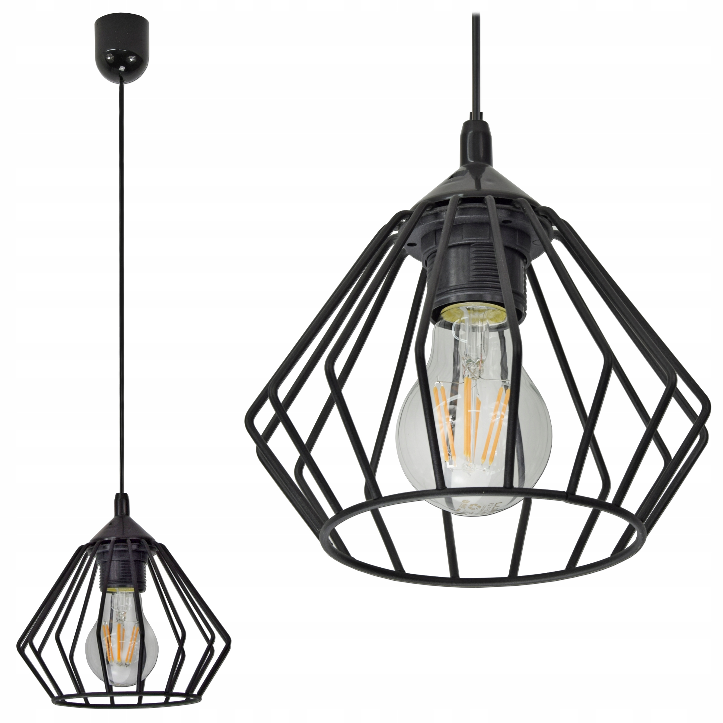 

Lampa Wisząca Sufitowa Żyrandol Brylant Led
