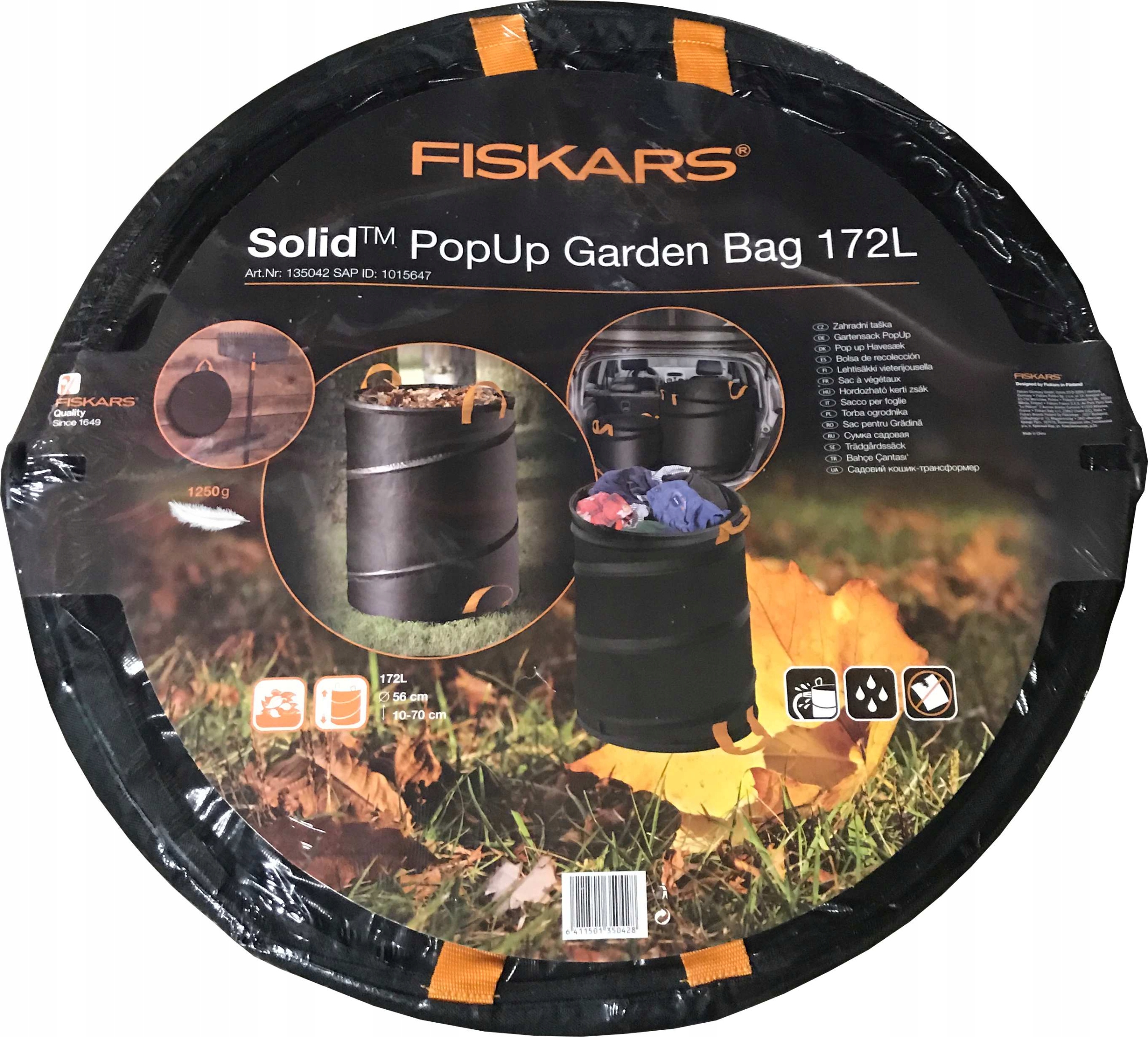 

Fiskars 1015647 Kosz PopUp (172 l) Solid
