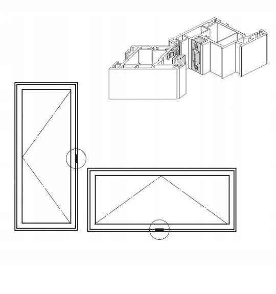 NIE WIEJE DOCISK WEWNĘTRZNY OKIENNY OKNA KRYTY Marka Sad-Plast