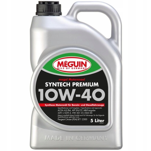 

Meguin Megol Syntech Premium 10W40 5L