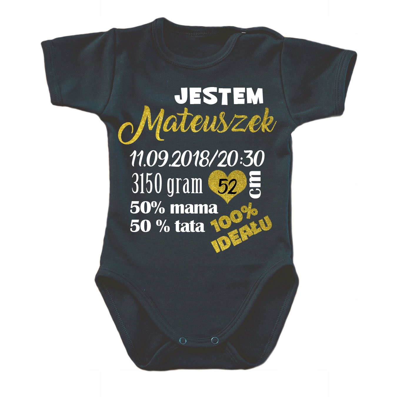 

Body niemowlęce Metryczka - Bodziaki C-kr