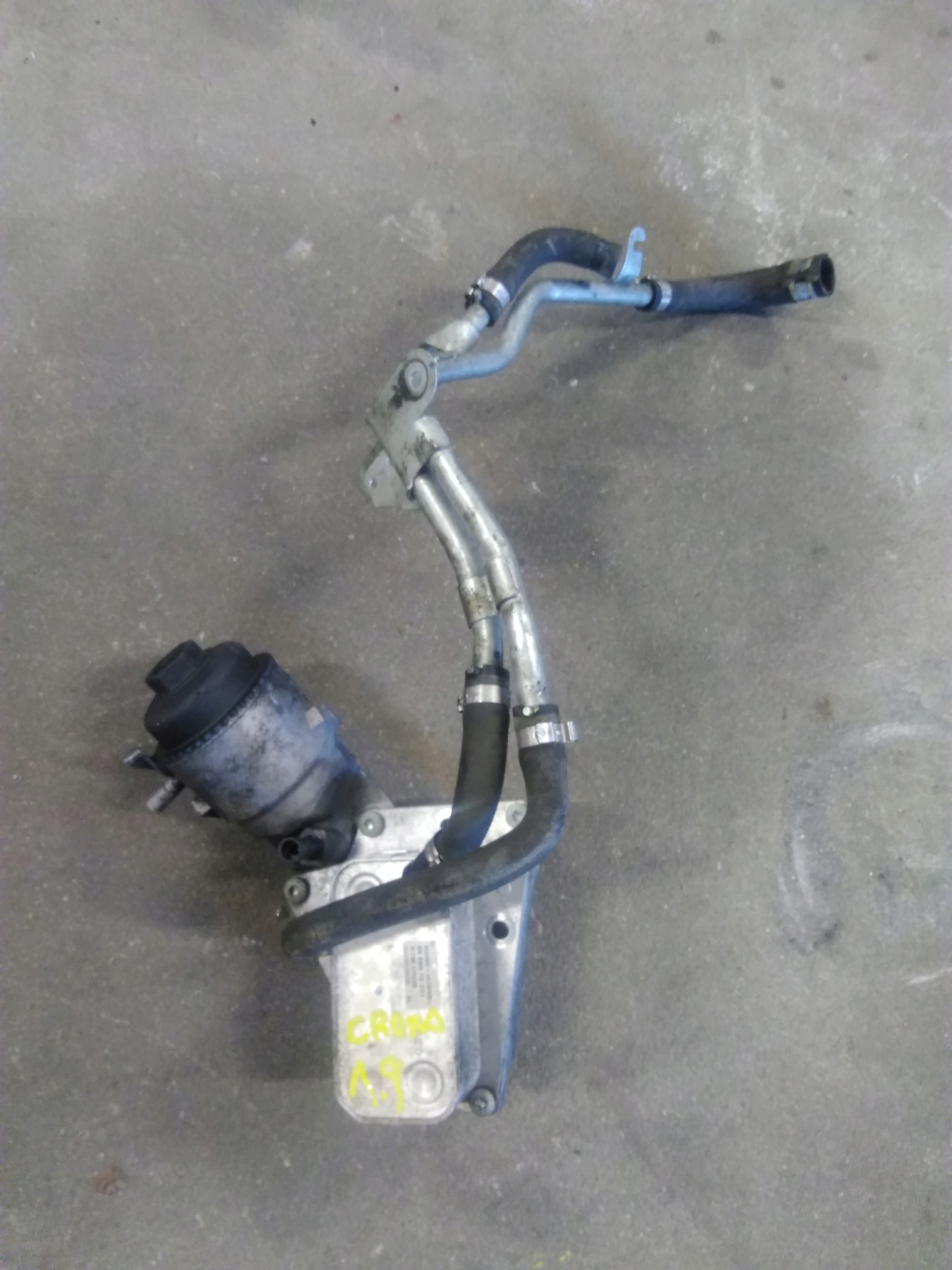 CHŁODNICZKA PODSTAWA FILTRA OLEJU FIAT CROMA II