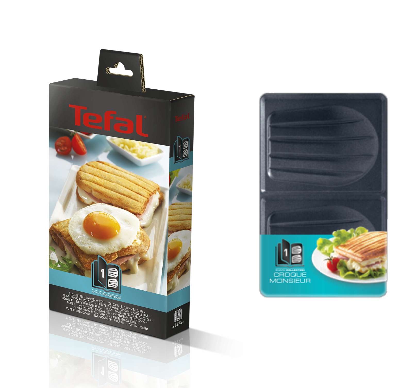 Płyty muszelki do opiekacza Tefal Snack Collection XA800112