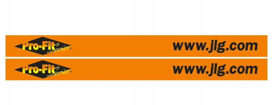 Samolepky – pásky Jlg Pro-fit (2x)