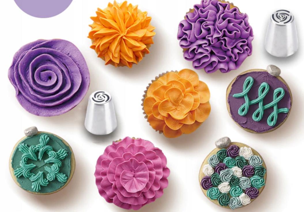 TYLKI ROSYJSKIE DUŻE DO DEKORACJI TORTU CIASTA NR6 Waga 0 g