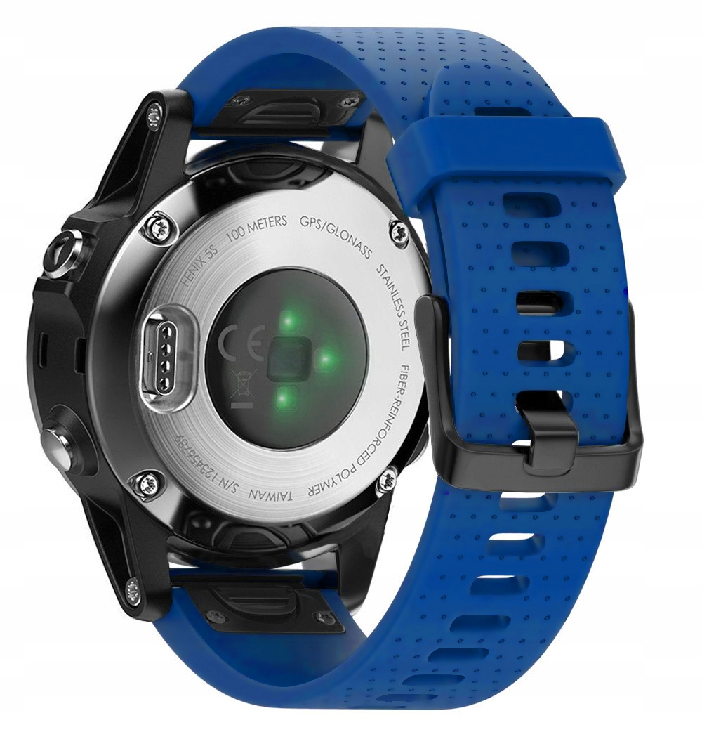 

Niebieski Silikonowy Pasek Garmin Fenix 7S