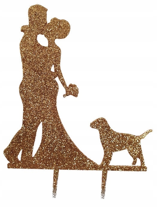 Toper topper para młoda z psem i pies LABRADOR P4L Rodzaj topper