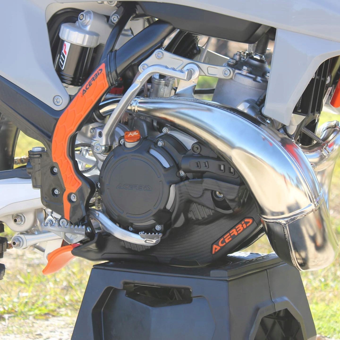 0024274.110 - CRF 450 R / RX 17/20 X-POWER кожухи крышки двигателя