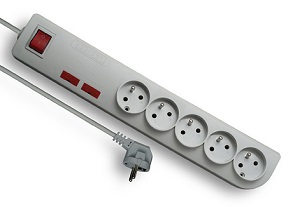 Przedłużacz przeciwprzepięc. przeciwzakłóc. 3m 5gn