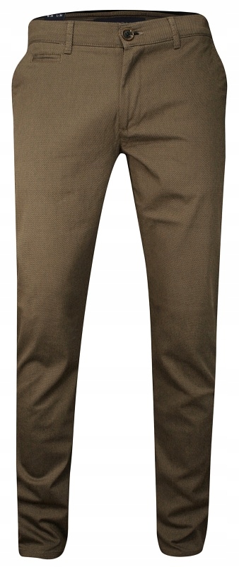 Karamelové bavlněné chinos kalhoty Rigon- 38/32