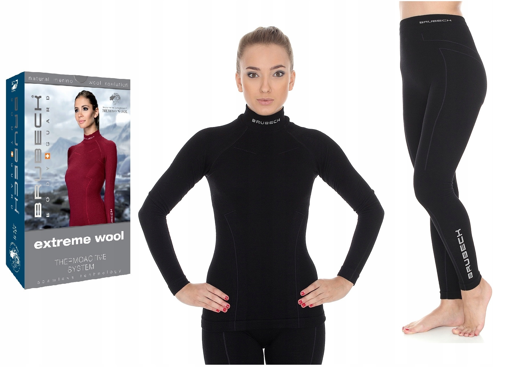 

Brubeck odzież Merino Extreme Wool bielizna - XL
