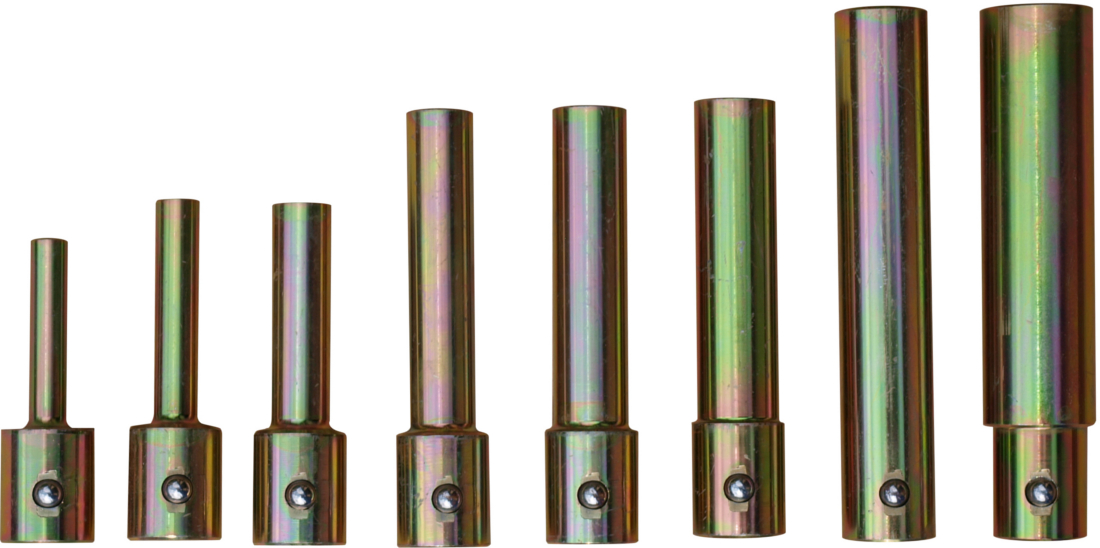 ADAPTERY DO PRASY PINY TULEJE NASADKI PRASA Weight with packaging 10 kg