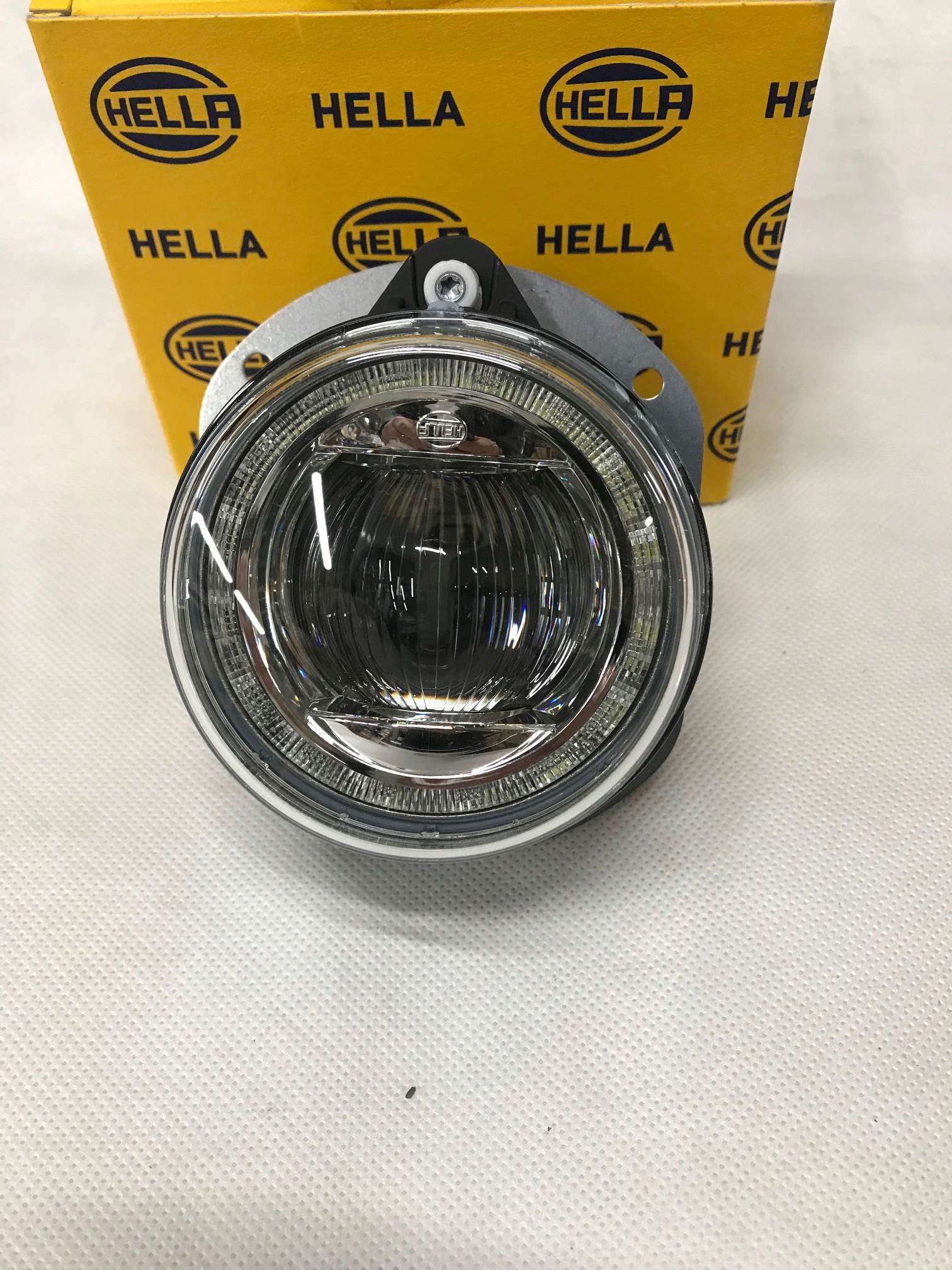 HELLA LED 3w1 sw DLUGIE SWIATLA DZIENNE 90mm 2szt Shape round